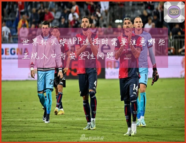 世界杯买球APP选择时需要注意哪些正规入口与安全性问题